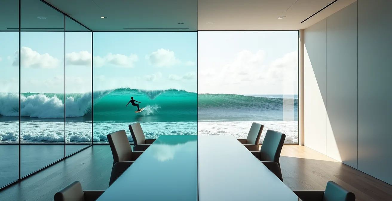 Visualisierung der Unvorhersehbarkeits-Matrix mit verschiedenen Trainingsmethoden im Vergleich, die das Surfen im dynamischen Quadranten positioniert.