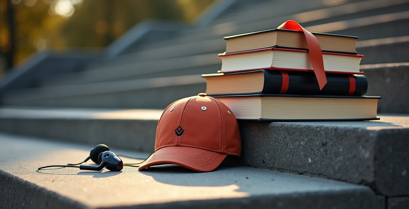 Symbolische Darstellung verschiedener Lernmedien in aufsteigender Anordnung