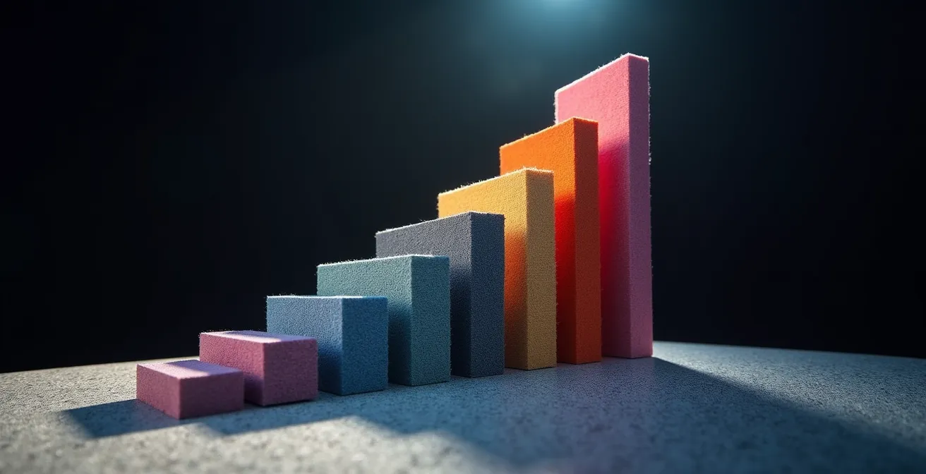 Detailaufnahme von intelligenten Textiltechnologien im Sportbekleidungslabor